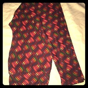 LLR brand new multi colored TC leggings